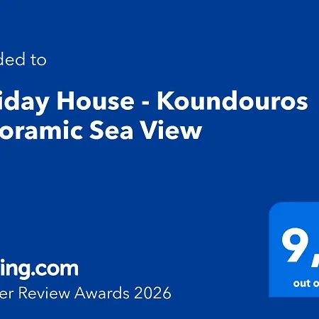 House - Panoramic Sea View Vakantiehuis *